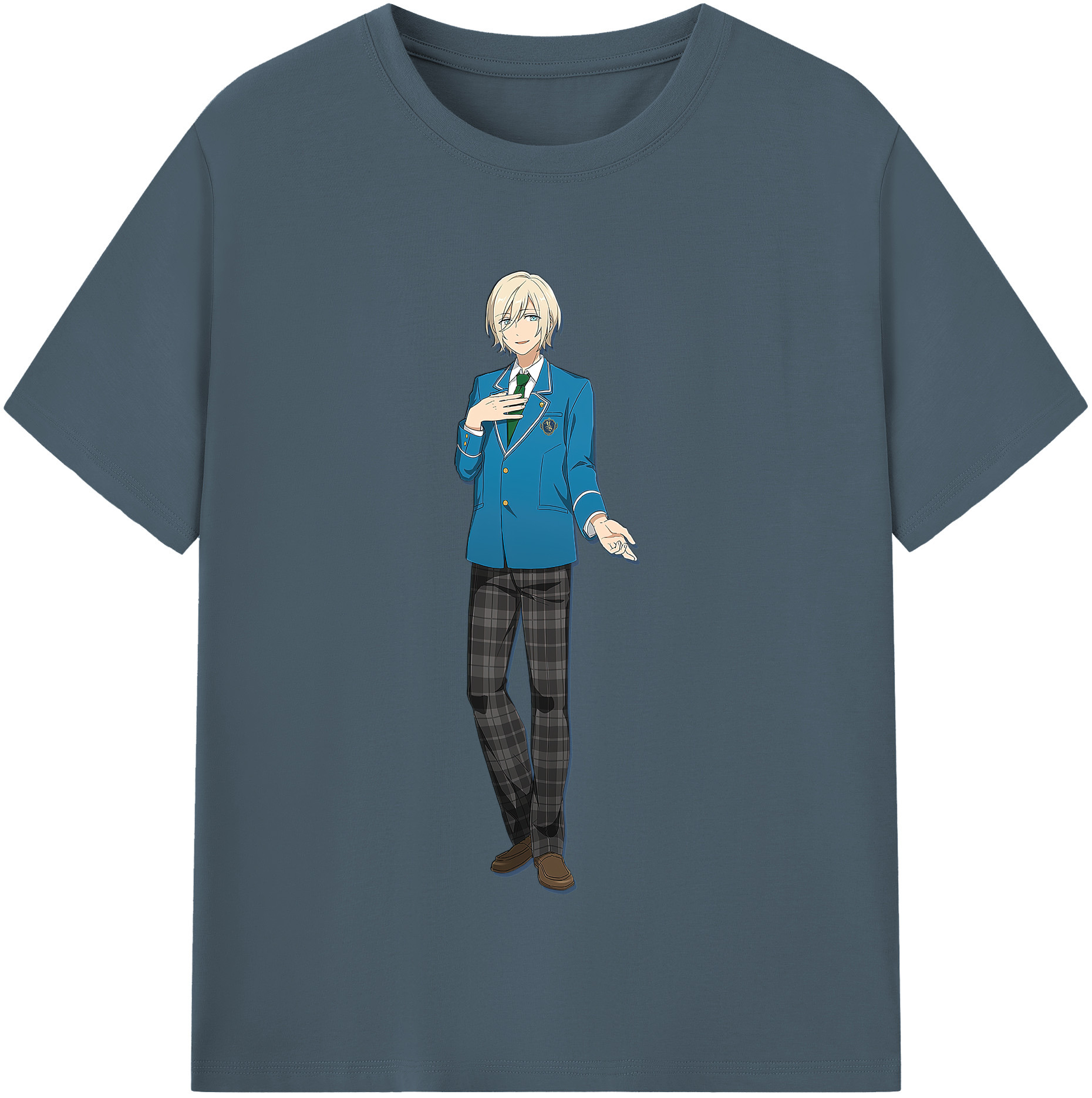 （画像用） あんさんぶるスターズ! Ensemble Stars 綿100％半袖Tシャツ（フロントプリント）